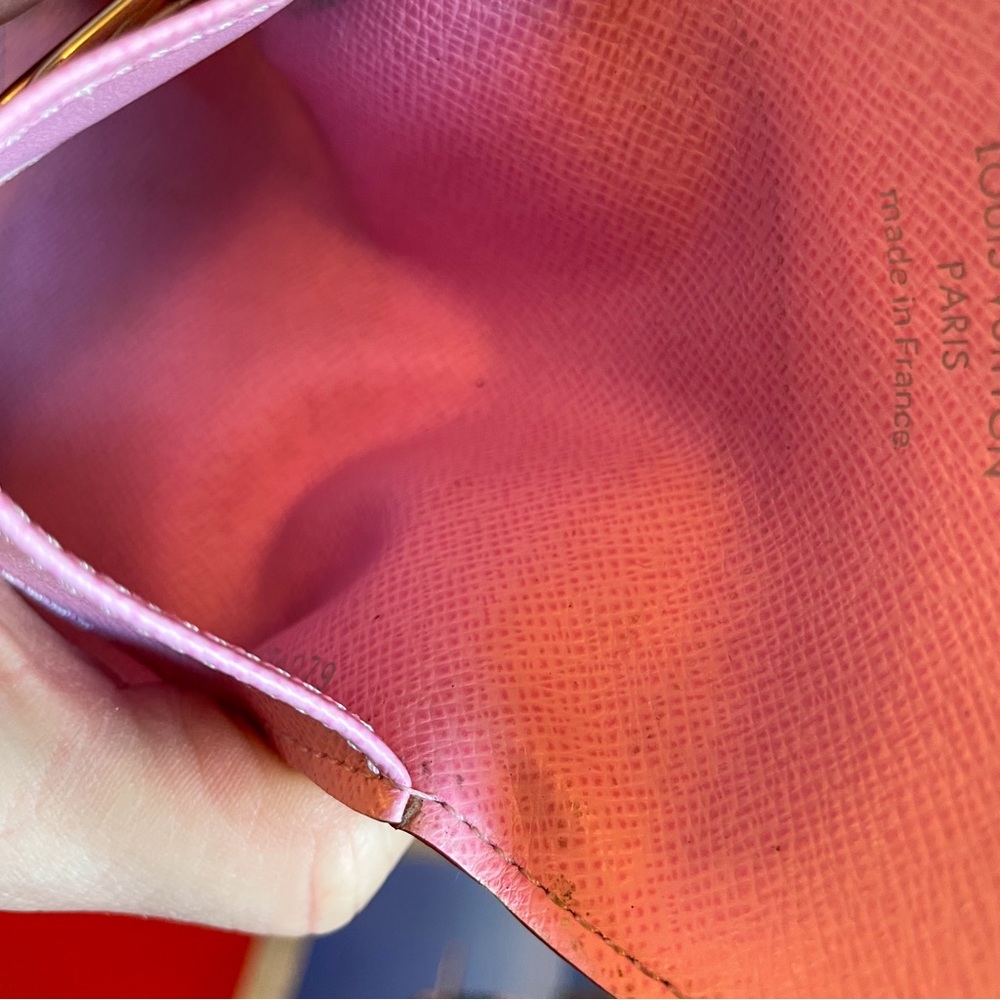 Louis Vuitton‎ Multicolor Monogram 4 Key Case Authentic Pink Green Blue Purple - Picture 11 of 13